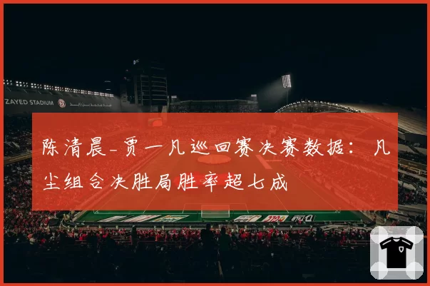 陈清晨_贾一凡巡回赛决赛数据：凡尘组合决胜局胜率超七成